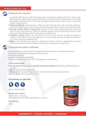 Pintura Satinada Galón Dominó Plástico Vp Azul Inmenso