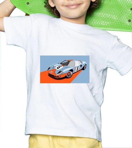 Camiseta Niño Carro Deportivo 6