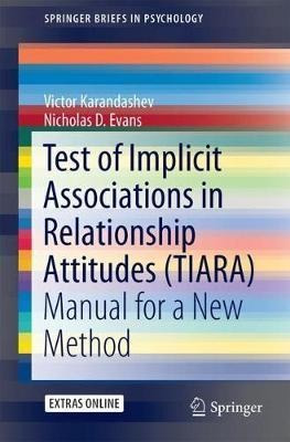 Libro Test Of Implicit Associations In Relationship Attit...