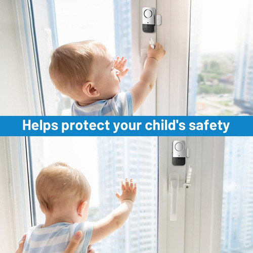 Alarma De Puerta Y Ventana Con Sistema Compatible Con Alarma