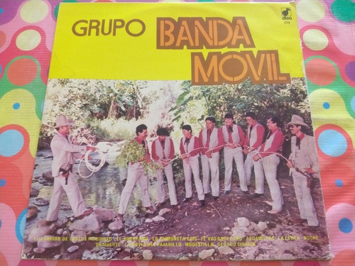Grupo Banda Móvil Lp El Corrido De Carlos Pioquinto W