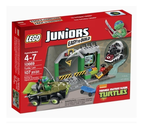 Lego Juniors 10669 Turtle Lair