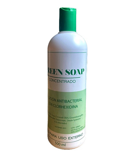 Green Soap Jabon Tattoo Antibacterial 500 Ml Concentrado