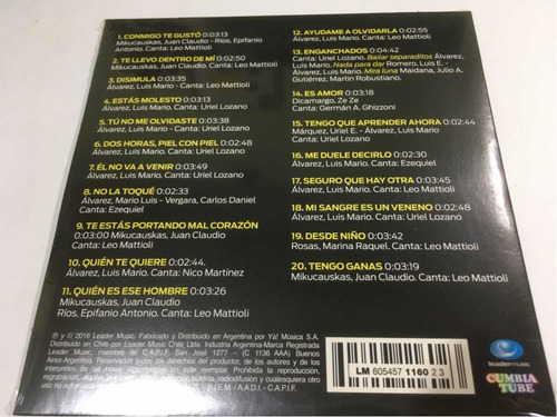 Grupo Trinidad Las Mejores Canciones Vol 2 Cd Nuevo Digipack