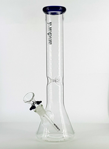 Imagem 5 de 6 de Andurá | Ice Bong De Vidro Tradicional Com Trava Gelo E 28cm