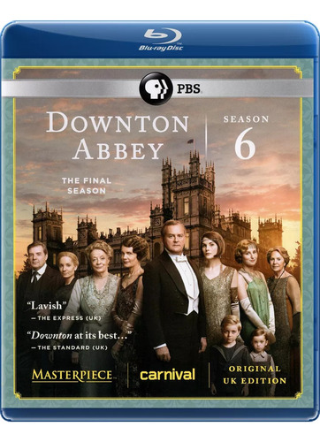 Downton Abbey Temporada 6 (2015) Bluray Audio Latino