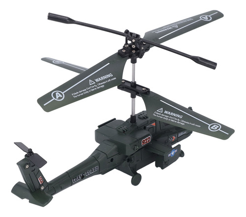 Helicóptero Rc, Control Remoto, Usb, Recargable, Vuelo Estab