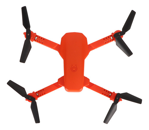 Mini Dron Cuadricóptero Naranja 4k Con Doble Cámara Hd, Ante
