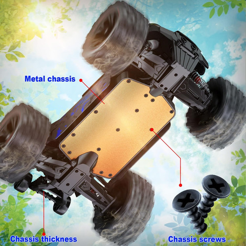 Coches Rc A Escala 1/14, Más De 60 Km/h, Truggy 4x4 Off-road