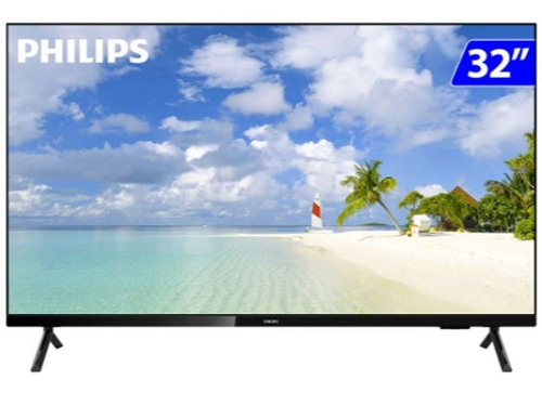 Smart Tv Philips 32 Phg682578 Hd Sem Bordas Hdr Plus 3 Hdmi 