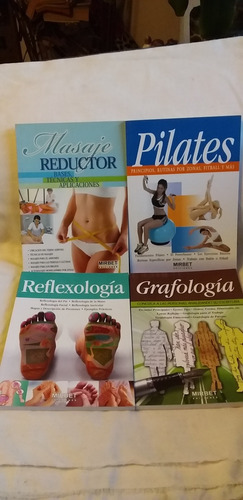 Masaje Reductor Pilates Grafologia Reflexiologia 4 Obras 