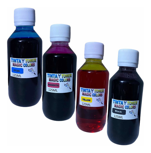Imagen 2 de 7 de Kit De Recarga De Cartucho Hp 122 Hp 664 Hp 662 Tinta 125ml