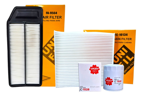 Kit De Filtros Honda Accord 2.4  2003-2007 Aire Y Aceite