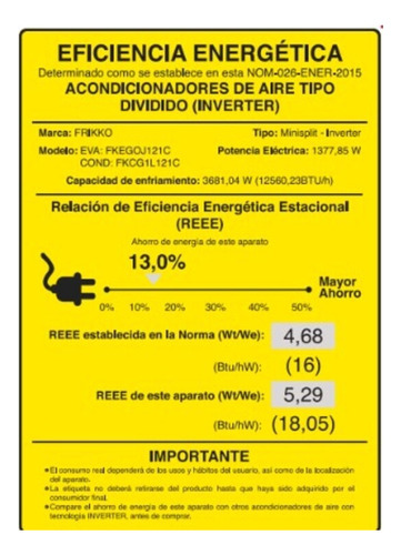 Minisplit Daewoo 1 Ton Solo Frio 110v Ahorrador De Energia Blanco