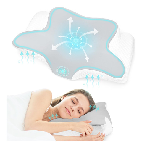 Almohada Cervical Para Aliviar El Dolor De Cuello, Almohada