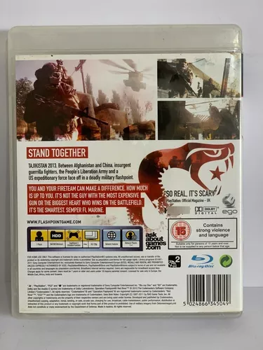 operation flashpoint red river jogo de guerra ps3 - Retro Games