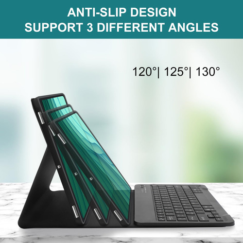 Funda Con Teclado P/samsung Galaxy Tab S8 Plus/s7 Fe/s7 Plus