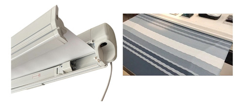 Toldo Para Motorhome De Brazos Invisibles Electrico 3,5x2.5