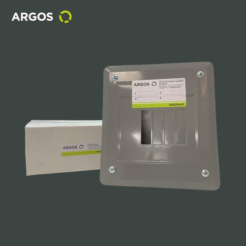 Centro De Carga 4 Unidades Argos 60a 120-240v Empotrable