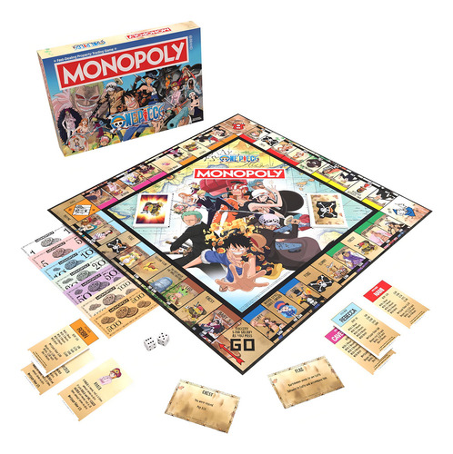 Série de TV de anime One Piece, edição limitada especial do Monopoly