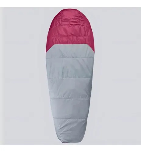 Saco de dormir Trek 500, 5 grados C, Forclaz, color burdeos G