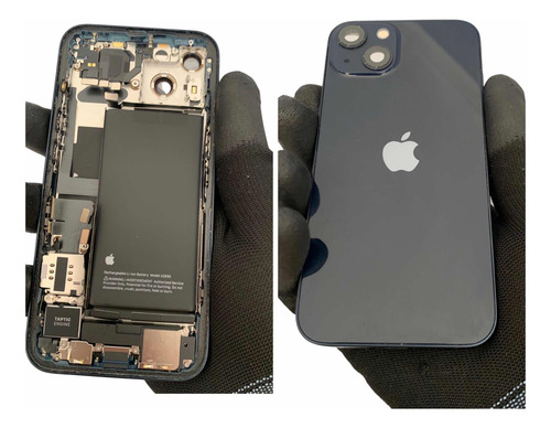 Carcaça Para iPhone 13 Original Retirada Preta Completa Nf (Usado)
