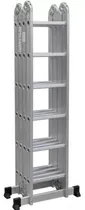 Comprar Escaleras Aluminio Andamio 7.0m  Multifuncion  24 Escalones