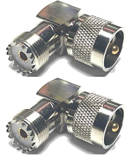 Cess Adapter Right Angle Uhf Male Pl So Conector Dama Pack