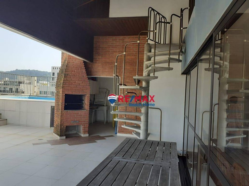 Imagem 10 de 30 de Cobertura Com 6 Dormitórios À Venda, 230 M² Por R$ 950.000,00 - Praia Da Enseada - Guarujá/sp - Co0186