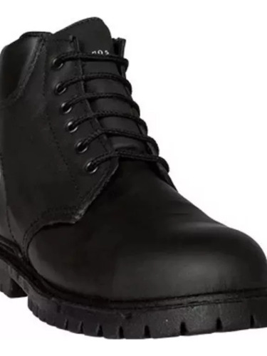 Zapato Bota Botín Negro Protección Industrial Unisex (nu4v0)