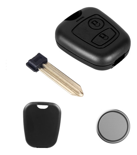 Carcasa Llave 2b Compatible Con Citroen Berlingo + Pila