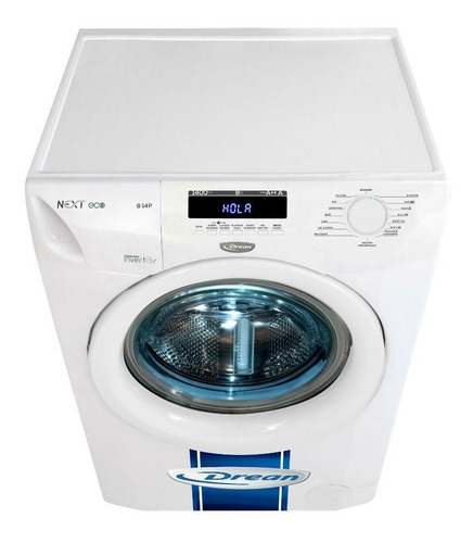 Imagen 3 de 4 de Lavarropas automático Drean Next 8.14 P ECO inverter blanco 8kg 220 V