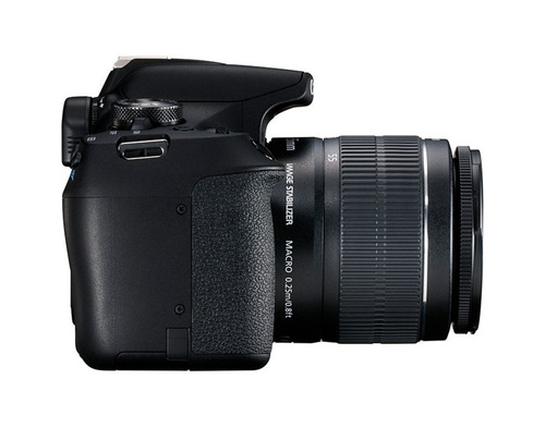 Canon EOS Rebel Kit T7 + lente 18-55mm IS II DSLR color negro