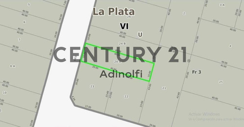 Imagen 2 de 3 de 485 E/ 23 Y 24 - Lote En Venta En Gonnet.-