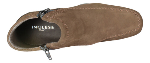 Zapato De Vestir Botín Caballero Inglese Adams 950b Gamuza
