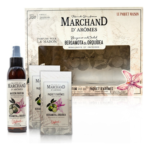 Le Paquet Maison Marchand D Aromes Bergamota Y Orquídea