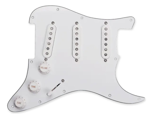 Captador Seymour Duncan (3) California 50s Strat Com Escudo Cor Branco