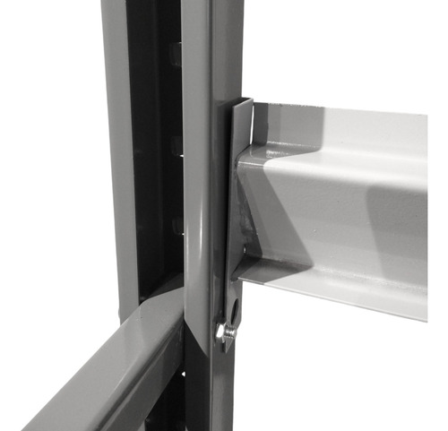 Rack De Carga Metálico 200x200x60cm 300kg Nuevo Blanco