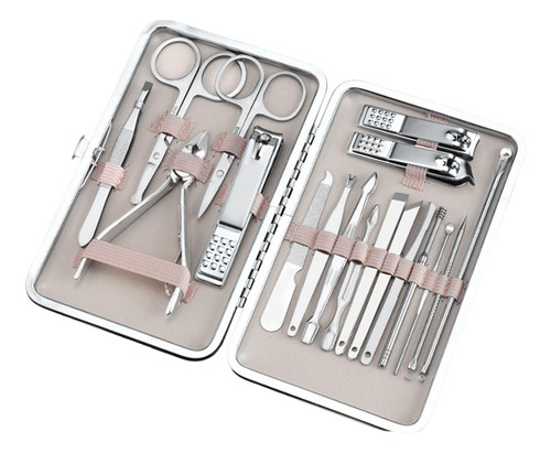 Set De Manicura Argenta 18 Piezas Argenta 18 Piezas