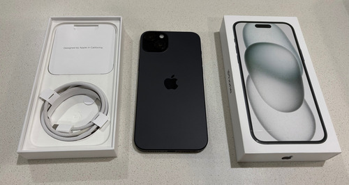 Apple iPhone 15 Plus (128 Gb) - Negro Liberado E-sim (Usado)
