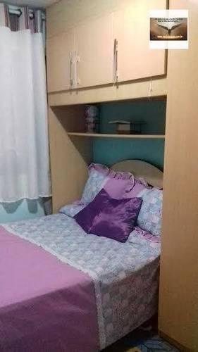 Imagem 12 de 13 de Apartamento Com 02 Dormitório , Vaga Coberta Residencial À Venda, Jardim Ipê, Mauá. - Ap0369