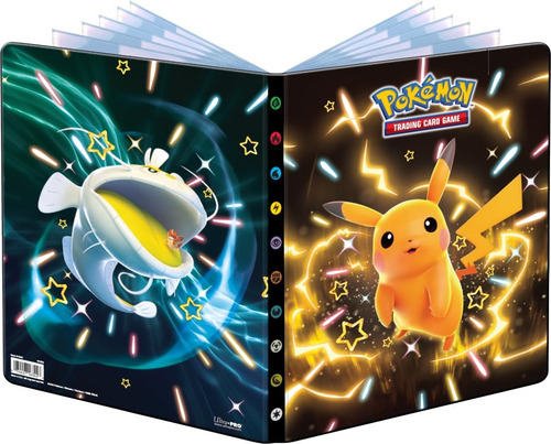 Pokémon Tcg Folder Shining Pikachu Para 252 Cartas