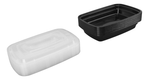 Recipientes De Plástico Desechables Para Alimentos, Tapas Co