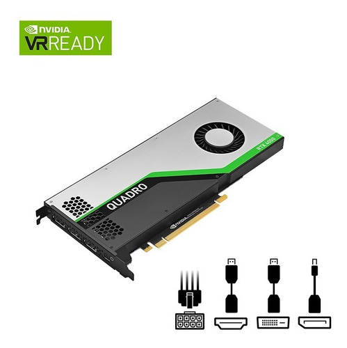 Imagen 4 de 5 de Placa De Video Quadro Pny Rtx 4000 8gb Nvidia Vcqrtx4000-pb