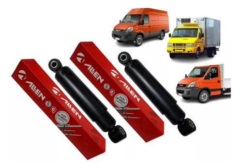 Par Amortecedor Dianteiro Traseiro Iveco Daily Allen 98 A 08