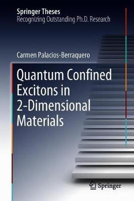 Libro Quantum Confined Excitons In 2-dimensional Material...