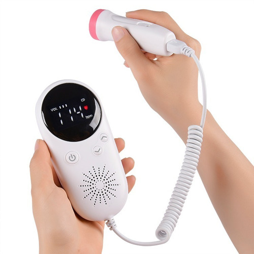 Doppler Fetal Portátil Monitor Bebé Mujer Embarazada 2.5 Mhz
