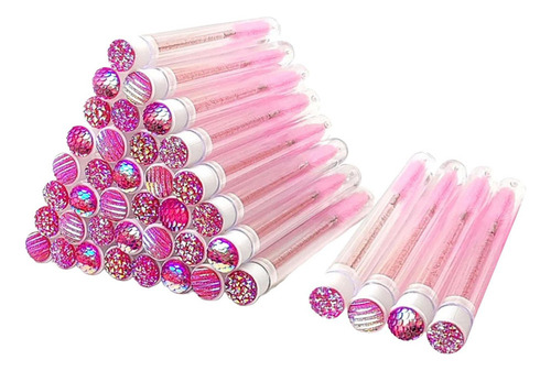 40x Rímel Desechable Cepillo Rímel Varitas Tubo Conjunto
