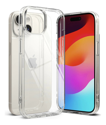 Funda Para iPhone 15 Ringke Fusion Premium Color Clear