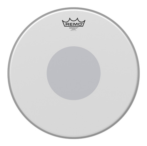 Parche Remo Emperor X Coated Black Dot 14'' Para Redoblante